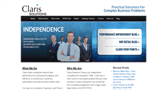 Desktop Screenshot of claris-web.com